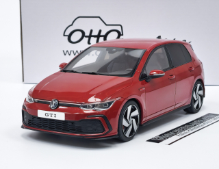 Volkswagen Golf VIII GTI 2021 Red - OttOmobile  1:18