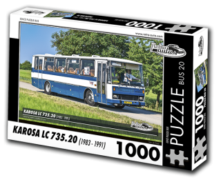 Puzzle BUS 20 - KAROSA LC 735.20 (1983 - 1991) 1000 dílků