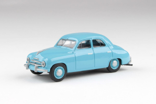 Škoda 1201 (1956) Modrá Světlá ABREX 1:43