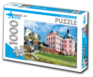 PUZZLE TOURIST č. 22 - Bečov nad Teplou 1000 dílků 