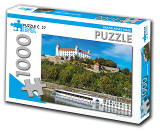 PUZZLE TOURIST č. 27 - Bratislavský hrad 1000 dílků 