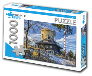 PUZZLE TOURIST č. 51 - Kleť 1000 dílků