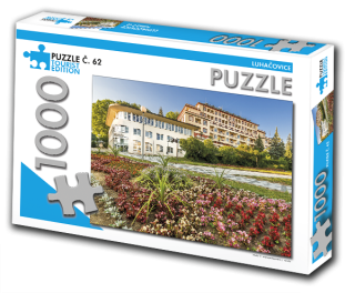 PUZZLE TOURIST č. 62 - Luhačovice 1000 dílků