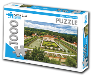 PUZZLE TOURIST č. 64 - Zámek Kratochvíle 1000 dílků