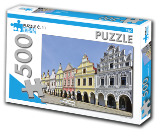 PUZZLE TOURIST č. 11 - Telč 500 dílků