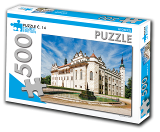 PUZZLE TOURIST č. 14 - Litomyšl 500 dílků