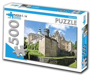 PUZZLE TOURIST č. 18 - Frýdlant v Čechách 500 dílků