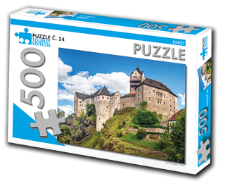 PUZZLE TOURIST č. 24 - Loket 500 dílků