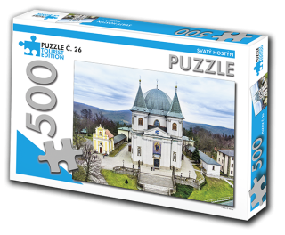 PUZZLE TOURIST č. 26 - Svatý Hostýn 500 dílků