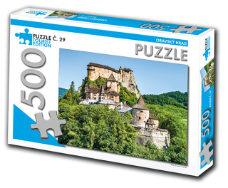 PUZZLE TOURIST č. 29 - Oravský hrad 500 dílků