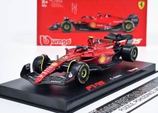 Ferrari F1-75 #55 C.Sainz Jr.  2022 - Bburago 1:43