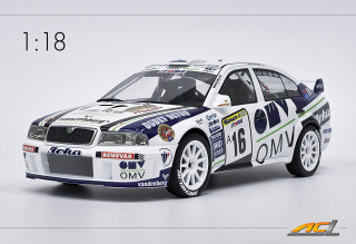 Škoda OCTAVIA WRC EVO II no.16 Barum Rallye 2003 K.Trojan/R.Nesvadba ACL 1:18