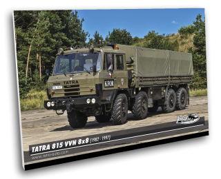 Obraz č. 32 - TATRA 815 VVN 8x8 (1982 - 1997) 100 x 70 cm