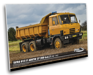 Obraz č. 37 - TATRA 815 S1 ARKTIK 27 208 6x6.2 (1982 - 1997) 100 x 70 cm