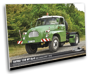 Obraz č. 39 - TATRA 138 NT 4x4 tahač návěsů (1959 - 1972) 100 x 70 cm