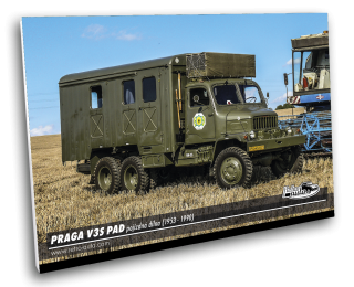 Obraz č. 43 - PRAGA V3S PAD pojízdná dílna (1953 - 1990) 100 x 70 cm