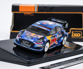 Ford Puma Rally1 No.7 Rallye Monte Carlo 2023 P.-L. Loubet/N.Gilsoul IXO 1:43 