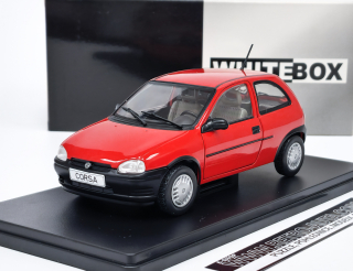 Opel Corsa B - Červená WHITEBOX 1:24