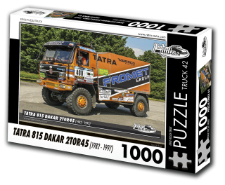 Puzzle TRUCK 42 - TATRA 815 Dakar 2T0R45 (1982 - 1997) 1000 dílků