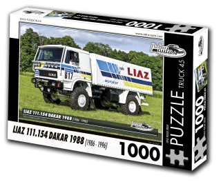 Puzzle TRUCK 45 - Liaz 111.154 Dakar 1988 (1986 - 1996) 1000 dílků