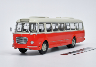 Škoda 706 RTO Červená/Bílá Modimio 1:43