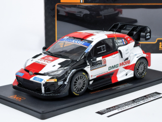 Toyota GR Yaris Rally 1#1 S.Ogier/B.Veillas Rallye Monte Carlo 2022 IXO 1:18