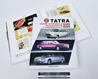 Tatra - osobní automobily na plakátech a v prospektech, 1945-1999