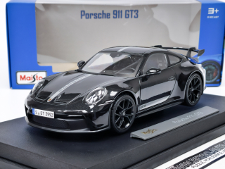 Porsche 911 GT3 (992) 2022 - Černá Maisto 1:18