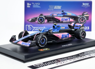 Alpine A523 No.10 BWT Alpine F1 team P.Gasly 2023 - Bburago 1:43