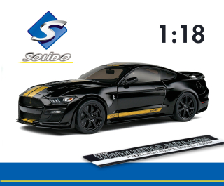 Ford Shelby Mustang GT500 (2023) Black - SOLIDO 1:18