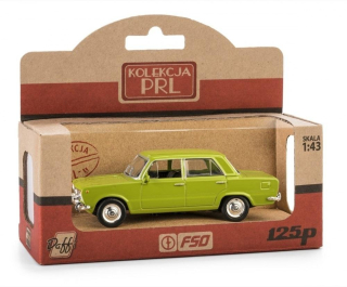 Fiat 125p - zelená DAFFI 1:43