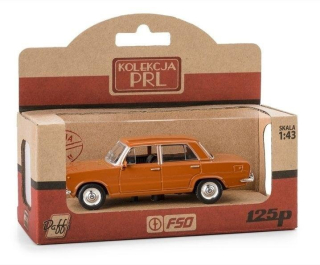 Fiat 125p - bronzová DAFFI 1:43