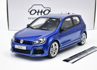 Volkswagen Golf VI R (2010) Blue - OttOmobile  1:18