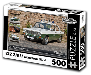 Puzzle č. 73 - VAZ 21011 Volkspolizei (1975) 500 dílků