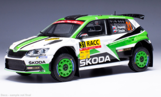 Škoda Fabia R5 No.31 J.Kopecký/P.Dresler Rally Catalunya  2018 - IXO 1:24