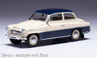 Škoda Octavia (1959) béžová/modrá IXO 1:43