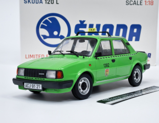 Škoda 120 L Taxi  - Zelená FOX18 1:18 