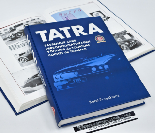 TATRA Passenger Cars / Book TATRA Passenger cars - EN, DE, ES, FR (CIZOJAZYČNÁ VERZE!!!)