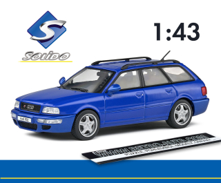 Audi Avant RS2 (1995) Nogaro Blue - SOLIDO 1:43