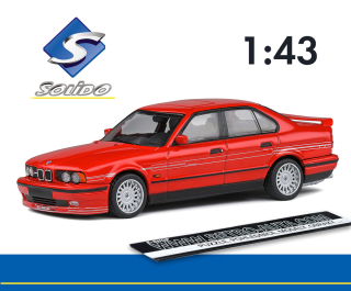 BMW Alpina B10 (E34) 1994 - Brilliant Red SOLIDO 1:43