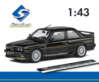 BMW Alpina E30 B6 1989 - Diamond Black SOLIDO 1:43