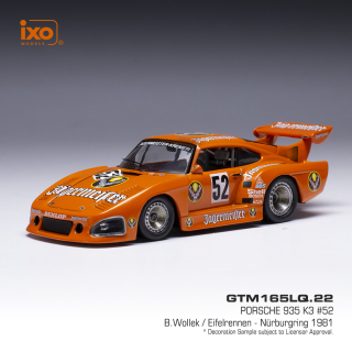 Porsche 935 K3 No.52 B.Wollek - Eifelrennen - Nürburgring 1981  IXO 1:43