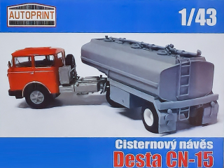 Konverzní set Cisternový návěs Desta CN-15 AUTOPRINT 1:43