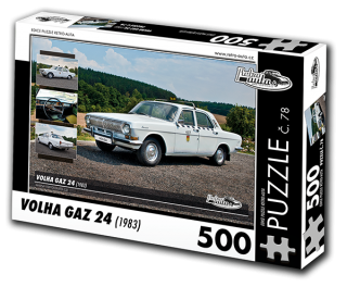Puzzle č. 78 - VOLHA GAZ 24 (1983) 500 dílků