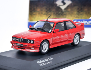 BMW Alpina B6 (E30) 1990 Brillant red - SOLIDO 1:43