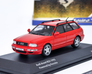 Audi Avant RS2 (1995) Lazer red - SOLIDO 1:43