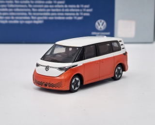 VW ID. Buzz People - white/dark orange metallic 1:87